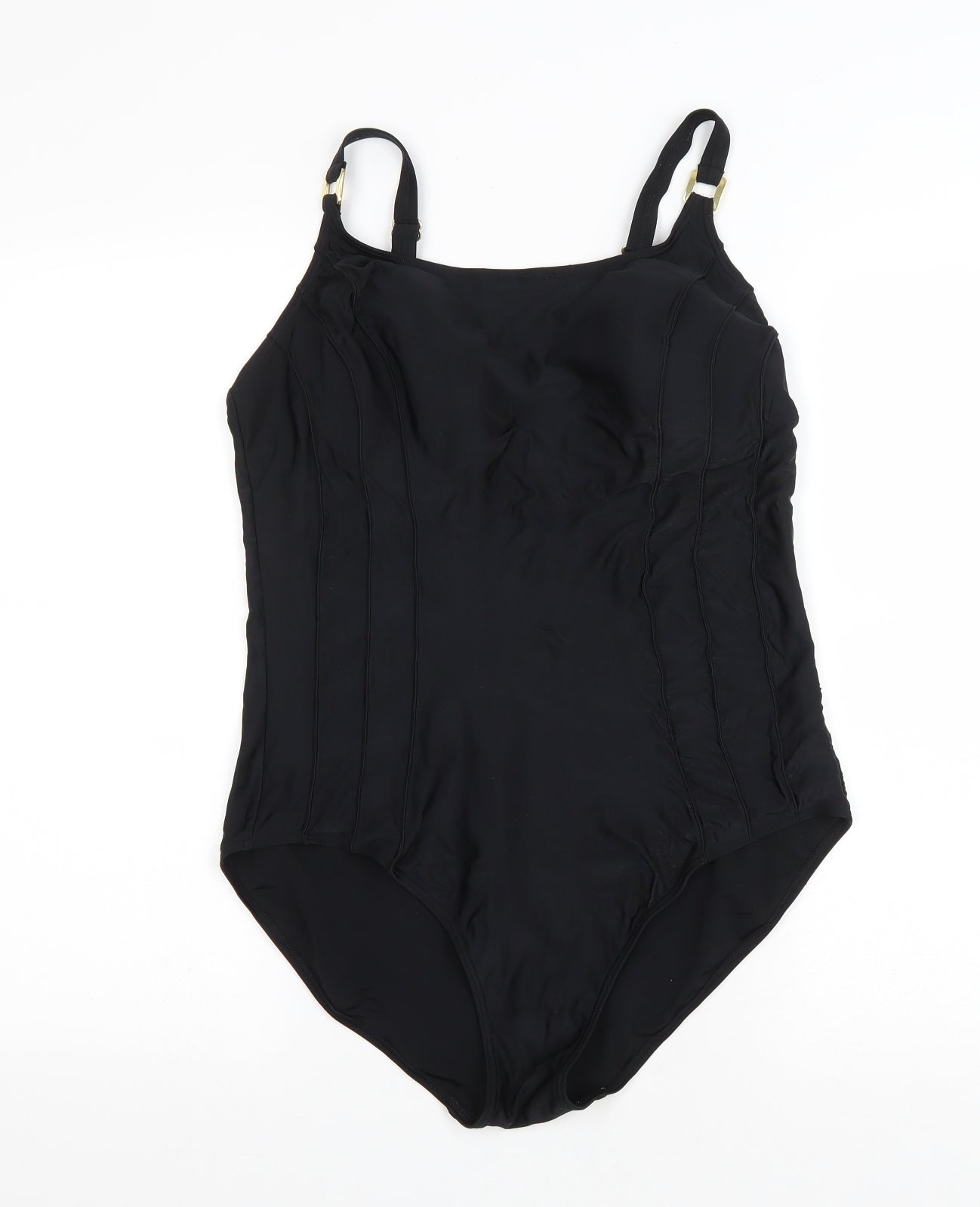 Matalan Womens Black Polyester One Piece Size 20