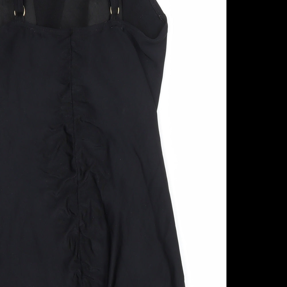 Matalan Womens Black Polyester One Piece Size 20