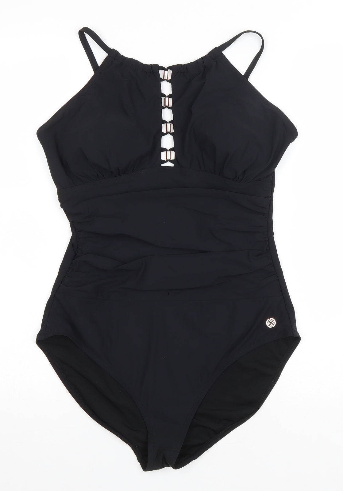 F&F Womens Black Polyester One Piece Size 16