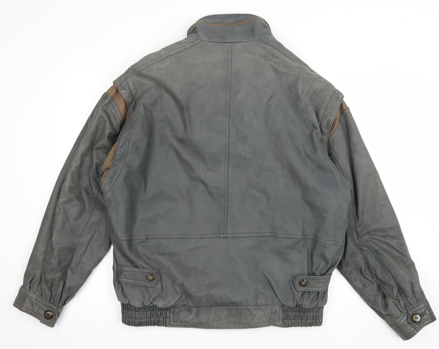 Lakeland Mens Grey Bomber Jacket Jacket Size L Zip