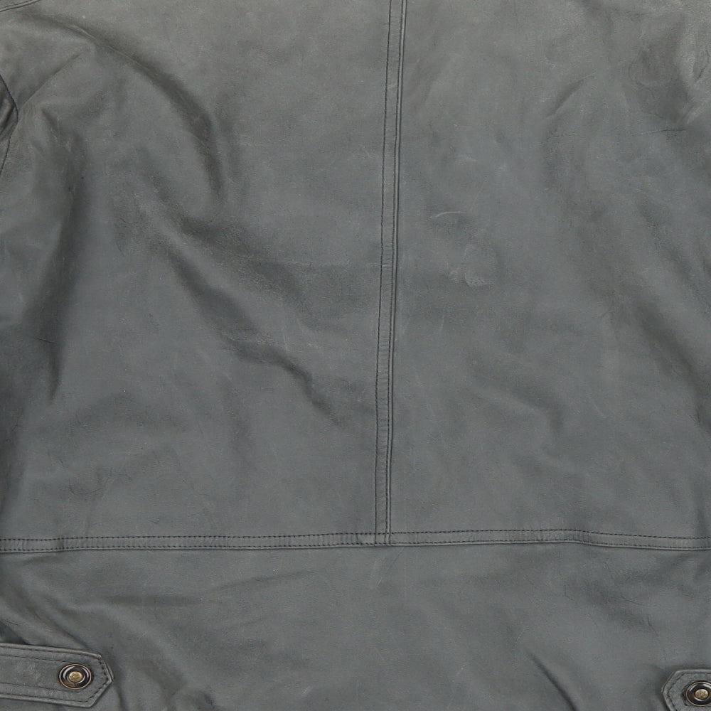 Lakeland Mens Grey Bomber Jacket Jacket Size L Zip