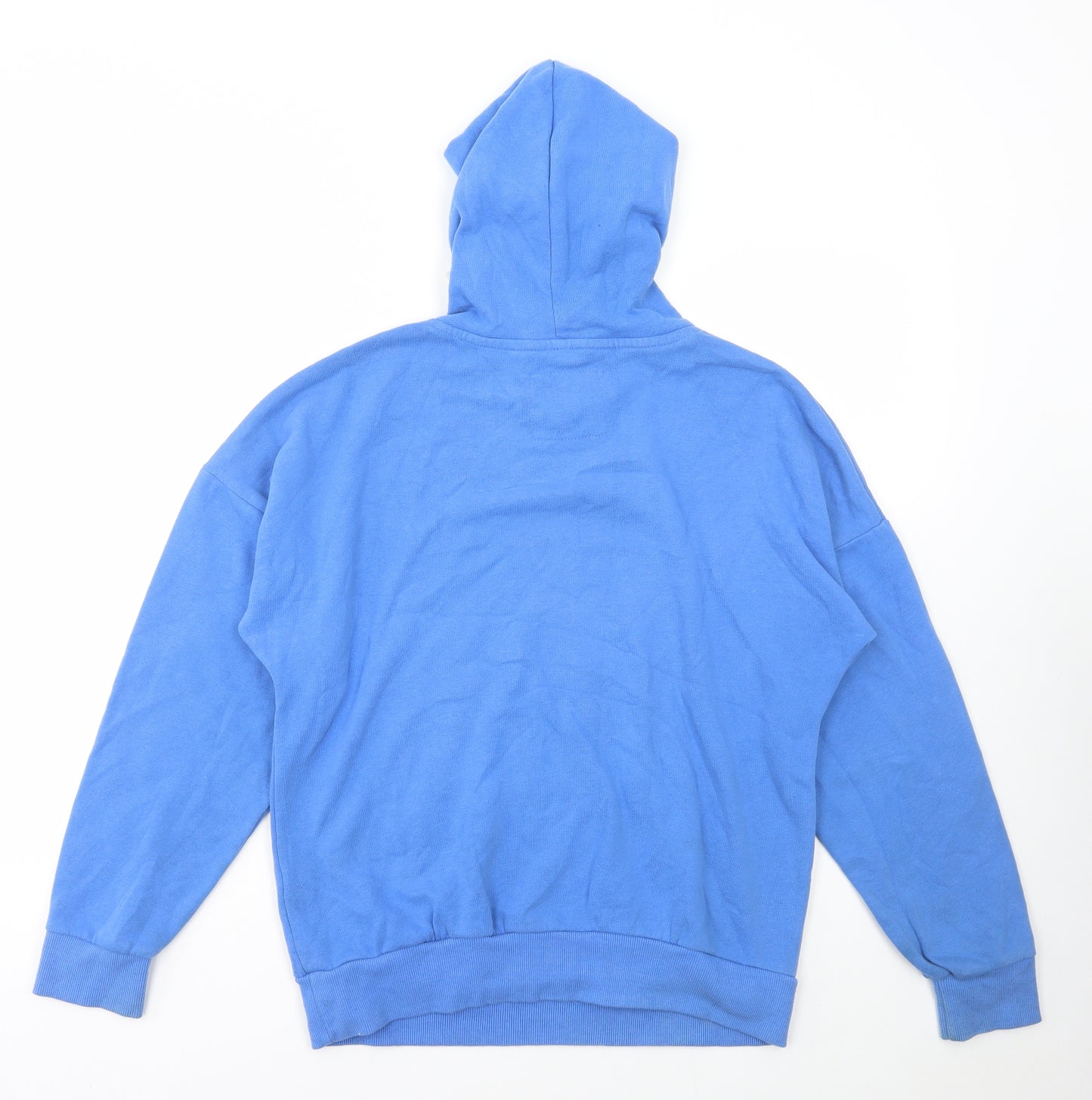 Atmosphere Womens Blue Cotton Pullover Hoodie Size 14 Pullover - Los Angeles