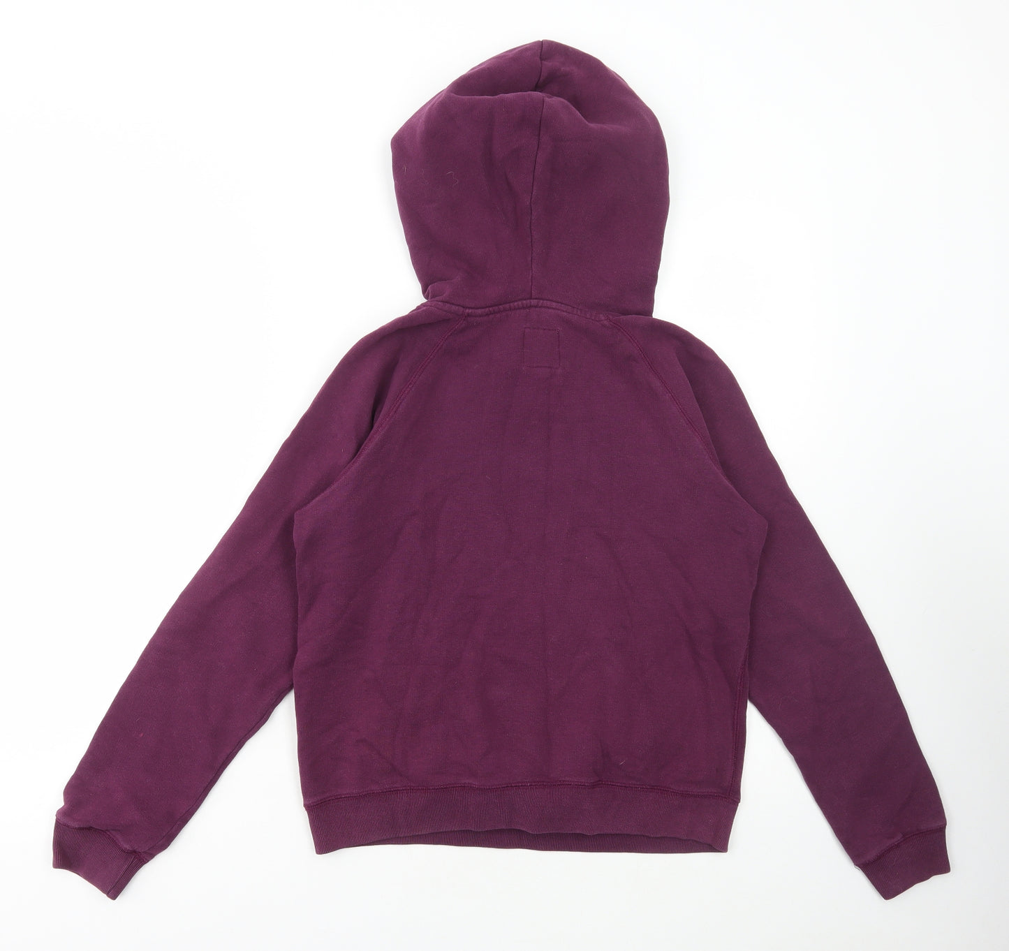 Jack Wills Womens Purple Cotton Pullover Hoodie Size 6 Pullover