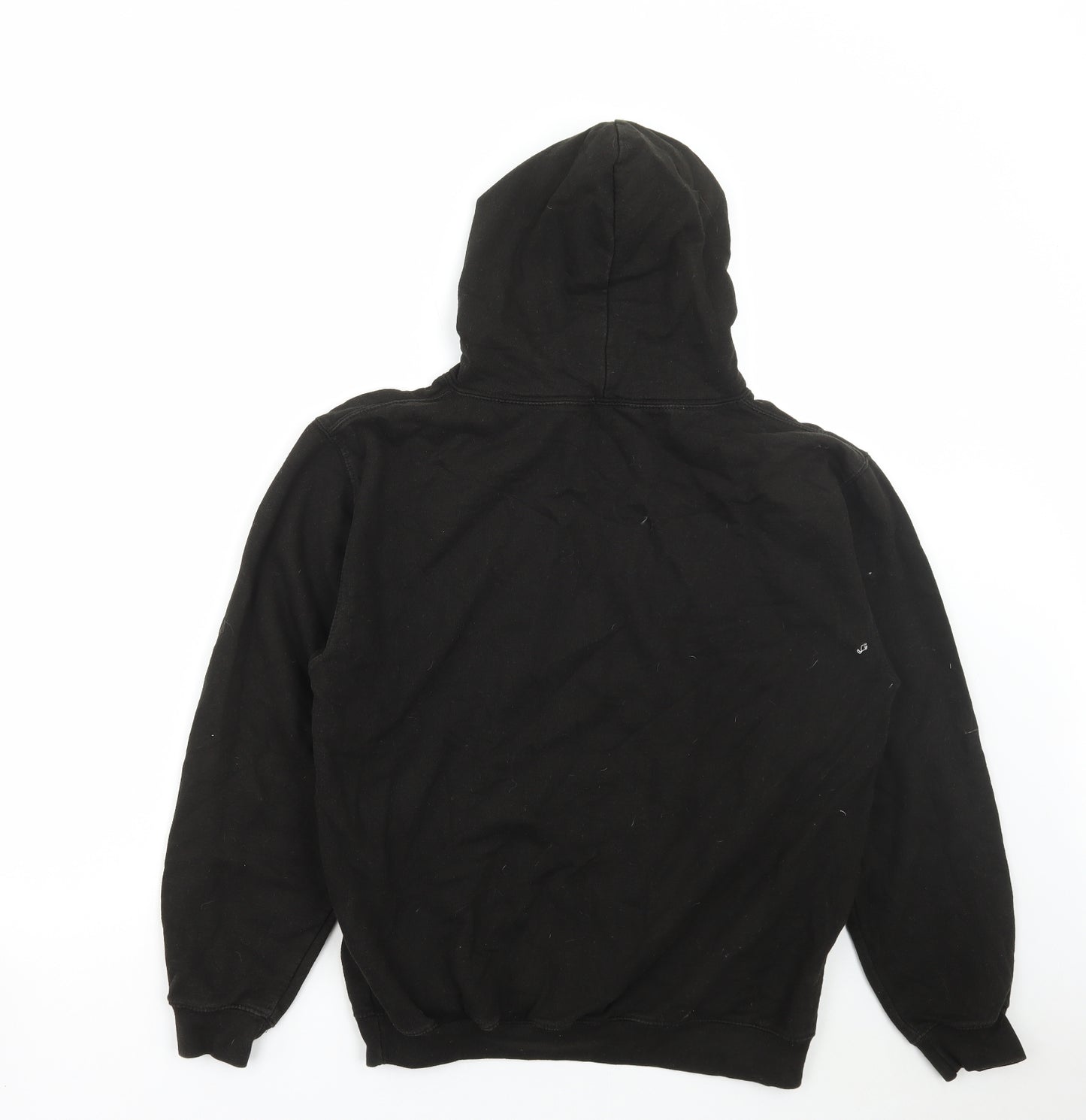 Preworn Womens Black Cotton Pullover Hoodie Size M Pullover - This Princess Wears Riding Boots