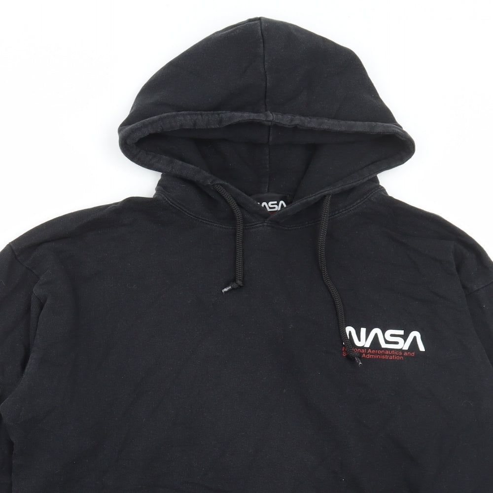 Boohoo Mens Blue Cotton Pullover Hoodie Size M - Nasa