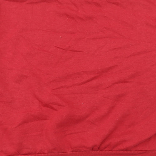 Primark Womens Red Cotton Pullover Sweatshirt Size S Pullover - Wham, Christmas
