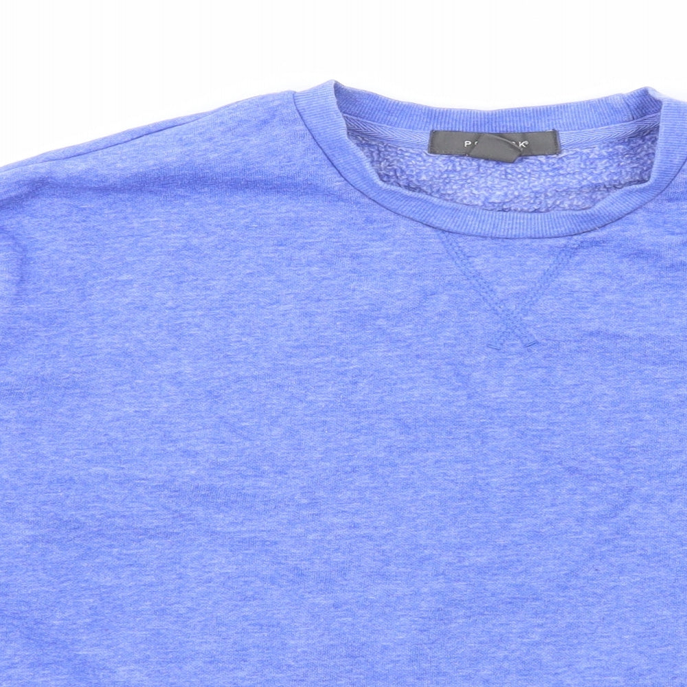Primark Womens Blue Cotton Pullover Sweatshirt Size XS Pullover