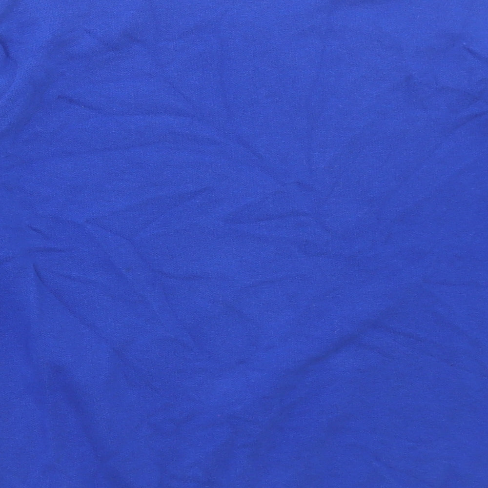 George Boys Blue Cotton Pullover Sweatshirt Size 8-9 Years Pullover