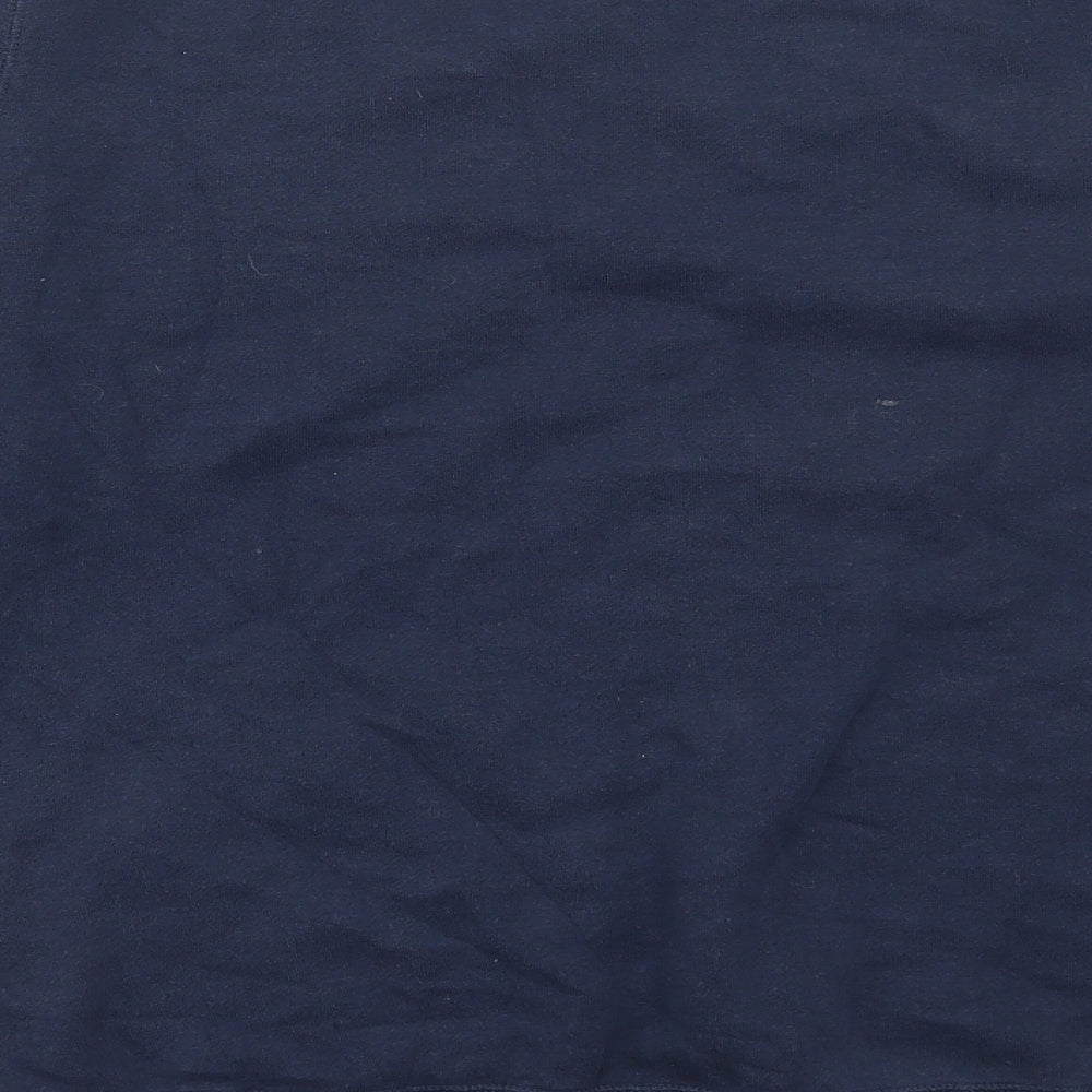 55DSL Mens Blue Cotton Pullover Sweatshirt Size L - Save The Sinner