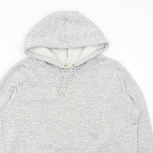 Matalan Mens Grey Polyester Pullover Hoodie Size L