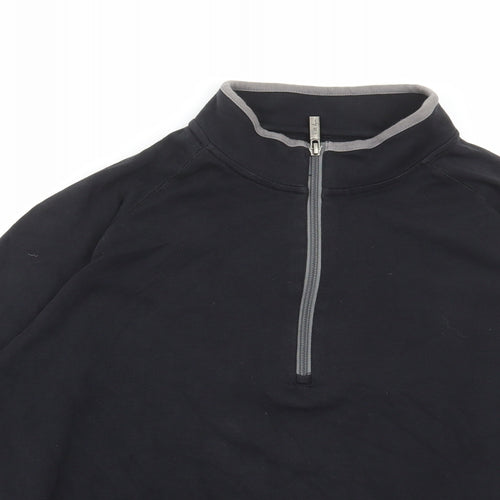 Walter Hagen Mens Blue Cotton Pullover Sweatshirt Size M