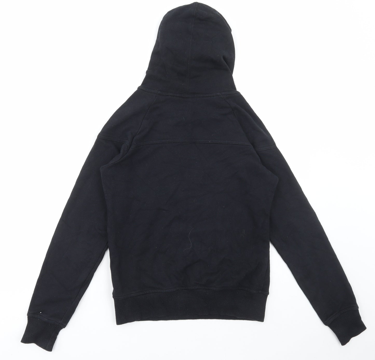Nike Womens Black Cotton Pullover Hoodie Size S Pullover