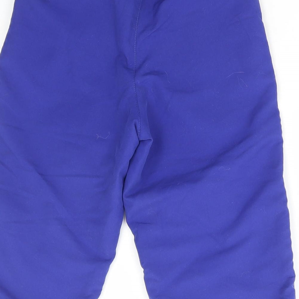 Slazenger Boys Blue Polyester Jogger Trousers Size 7-8 Years Regular Pullover