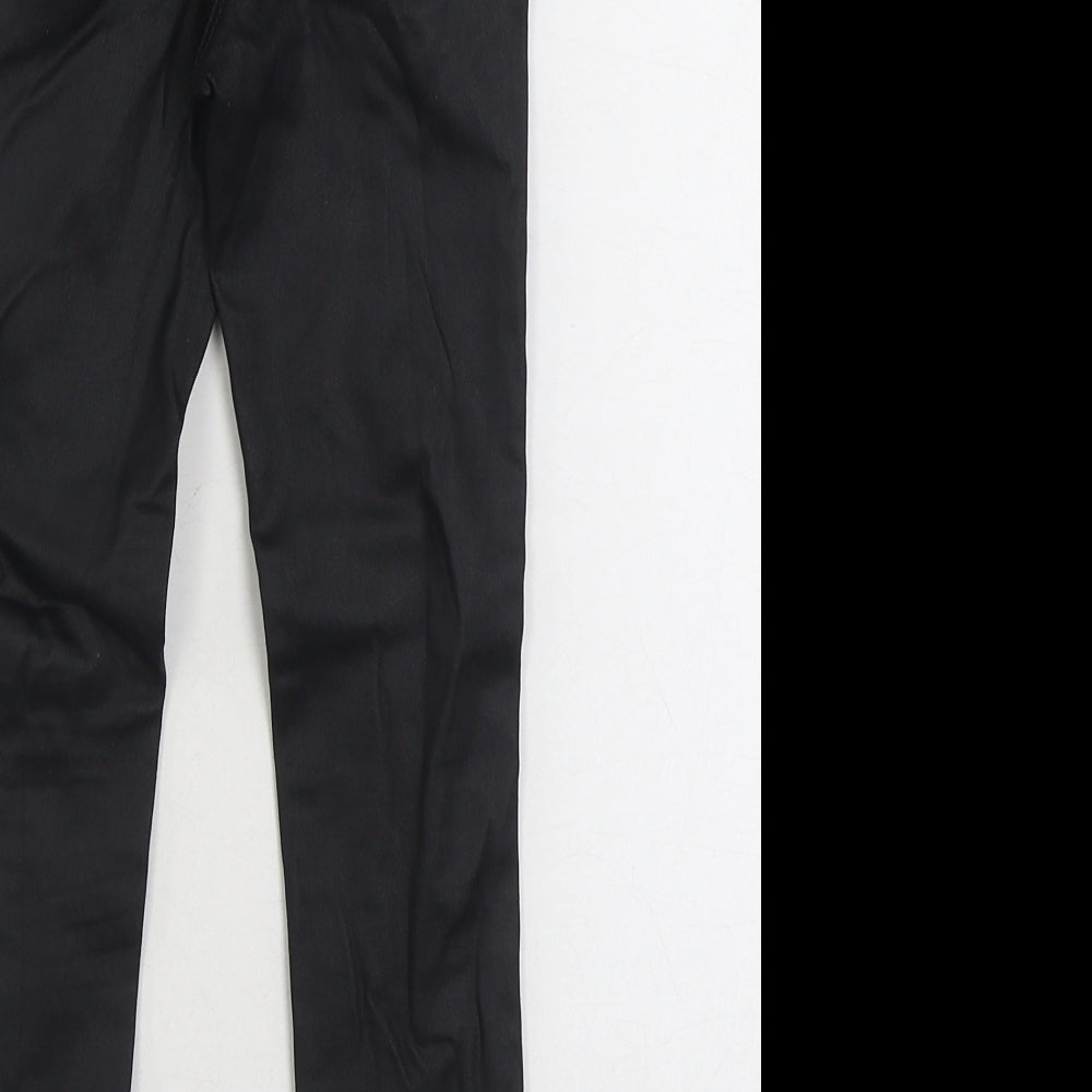 NEXT Girls Black Viscose Jegging Jeans Size 6 Years Regular Pullover