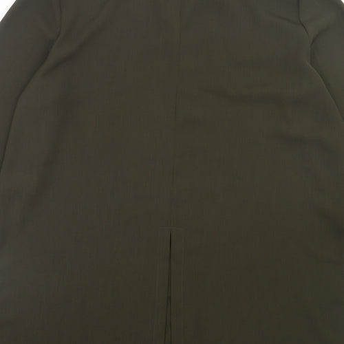 ELVI Womens Green Jacket Size 16 Button