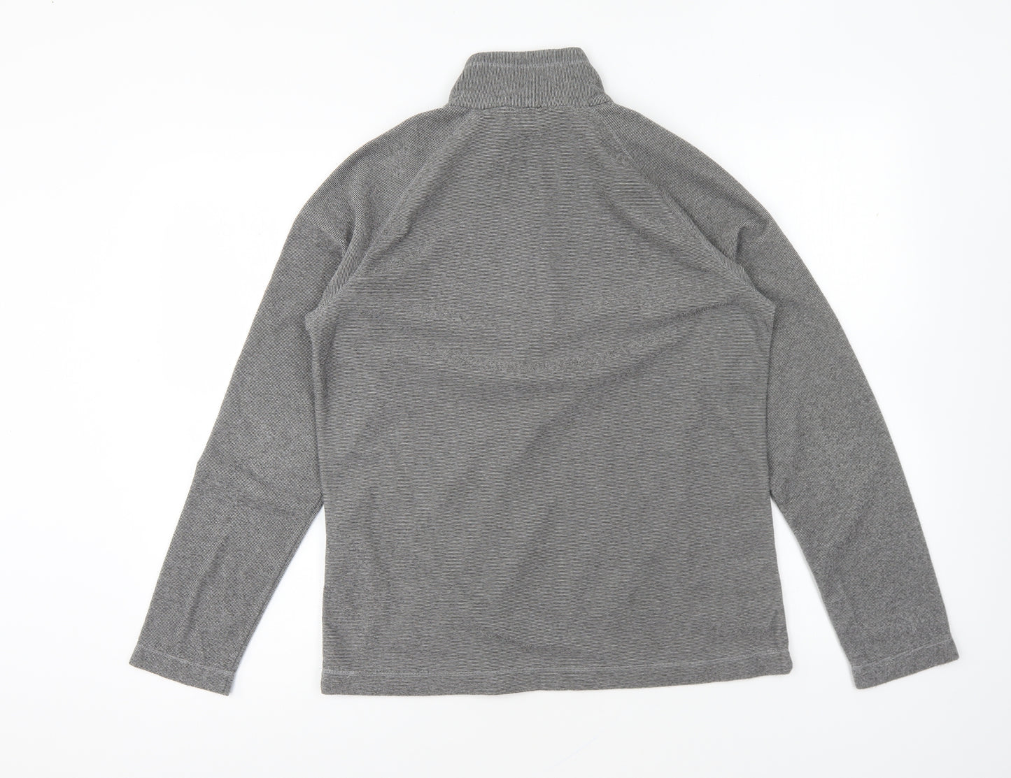 Regatta Womens Grey Polyester Pullover Sweatshirt Size 12 Zip
