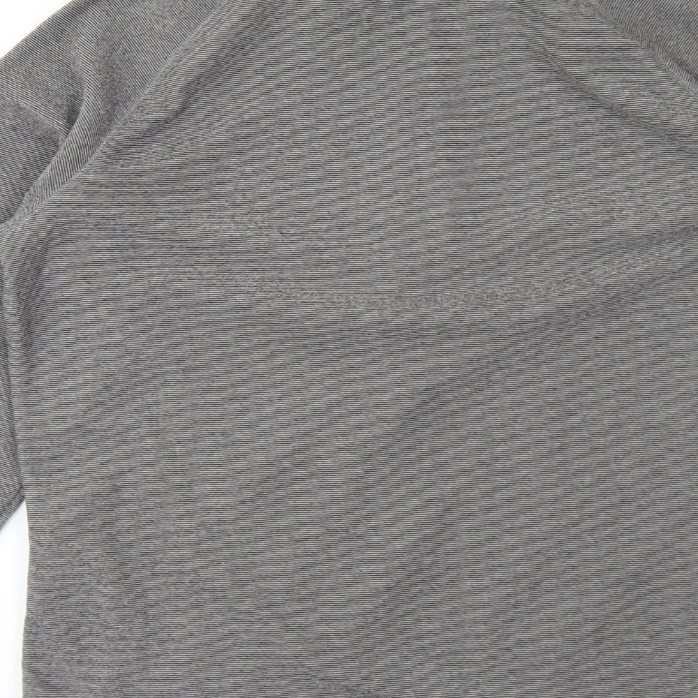 Regatta Womens Grey Polyester Pullover Sweatshirt Size 12 Zip