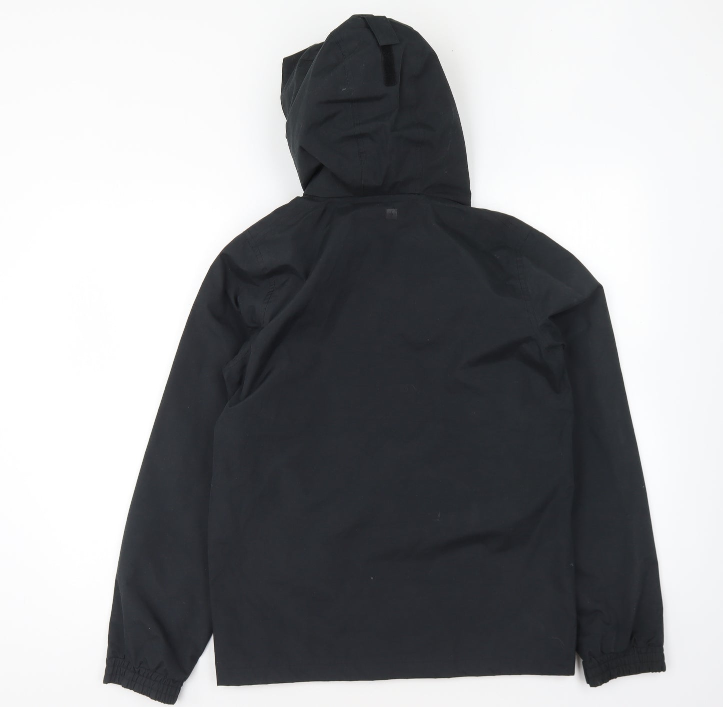 Mountain Warehouse Boys Black Rain Coat Coat Size 13 Years Zip