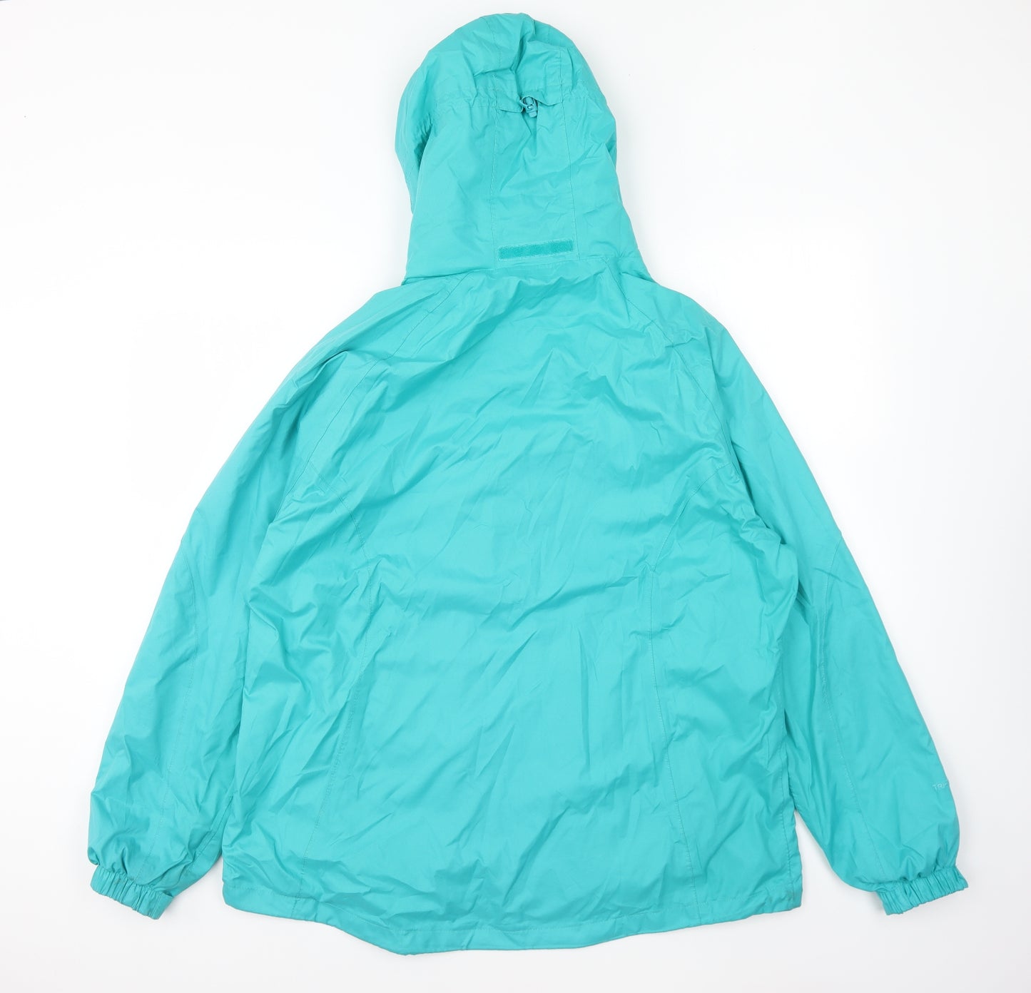 Peter Storm Womens Blue Rain Coat Coat Size 18 Zip