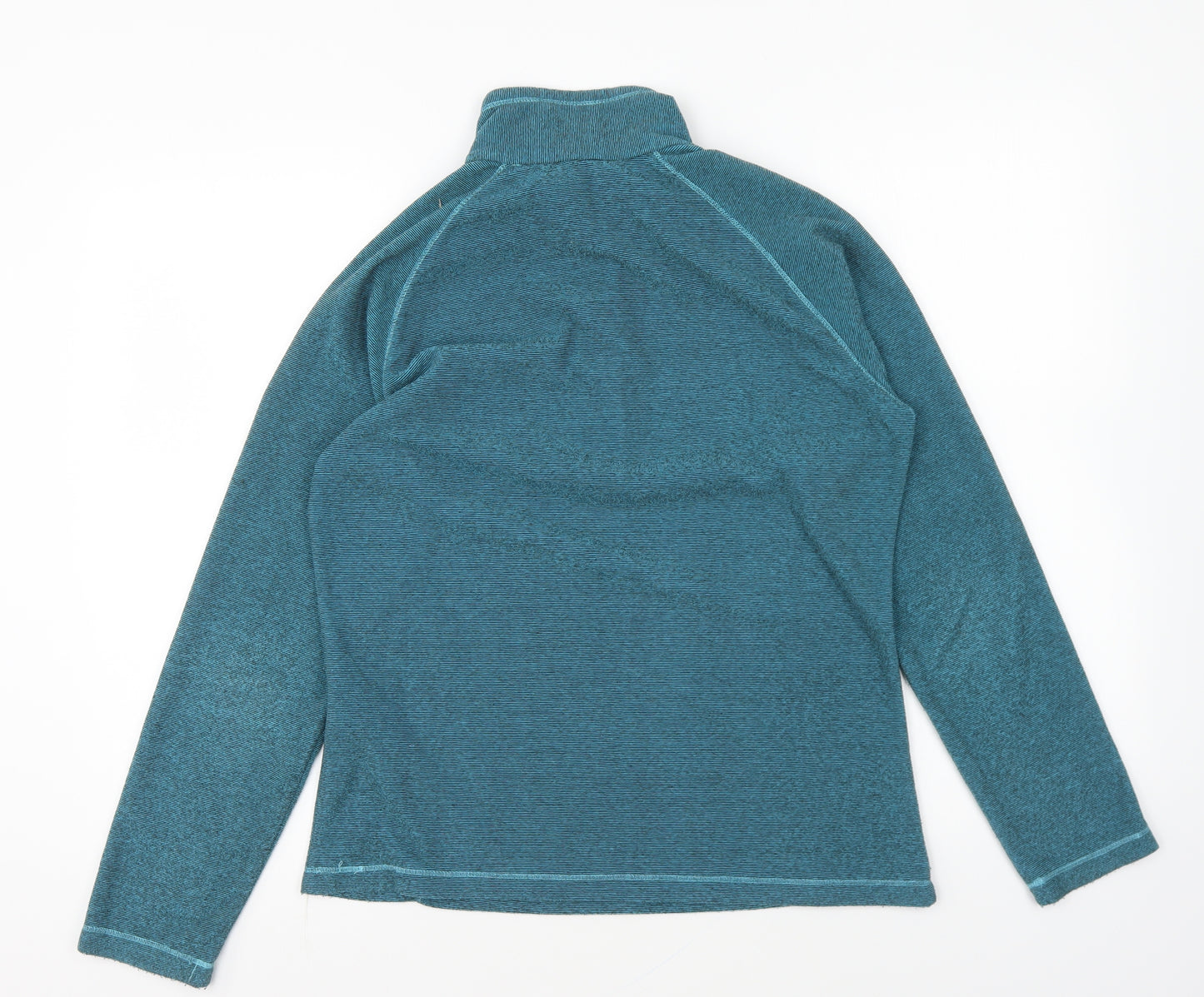 Regatta Womens Green Polyester Pullover Sweatshirt Size 10 Zip