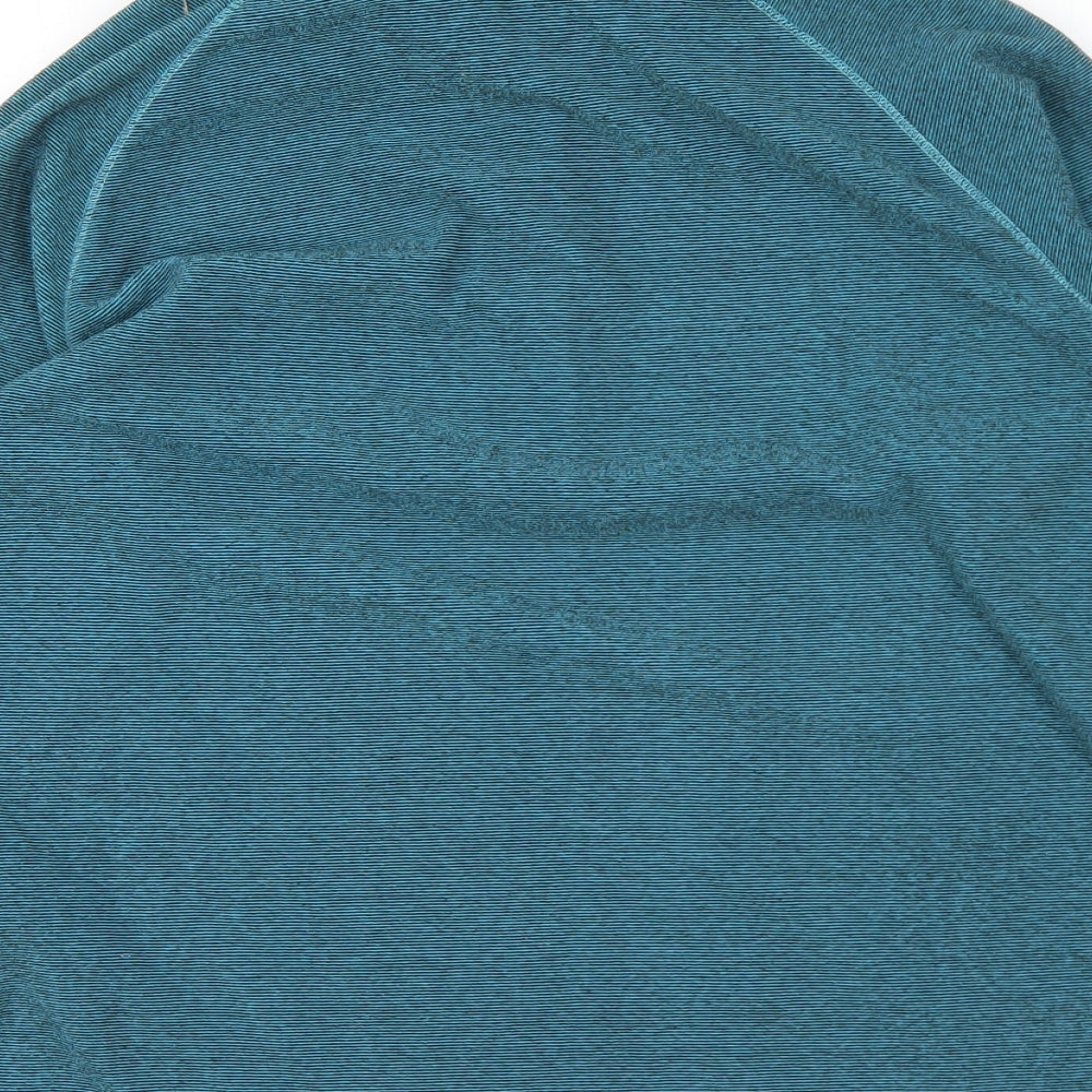 Regatta Womens Green Polyester Pullover Sweatshirt Size 10 Zip