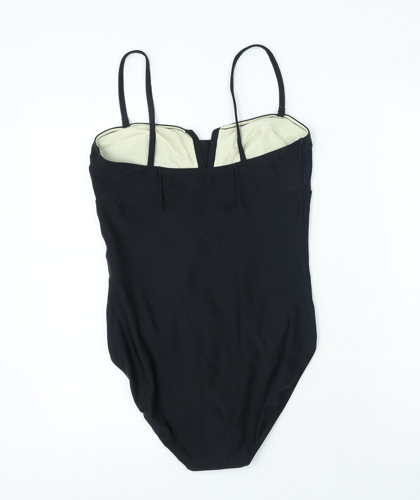 adidas Womens Black Polyester One Piece Size 16