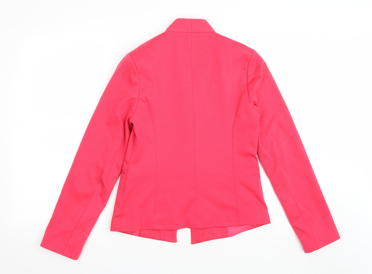 Miss Selfridge Womens Pink Jacket Blazer Size 8 Tie