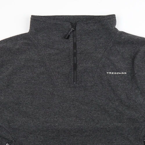 Trespass Mens Grey Jacket Coatigan Size XL Zip
