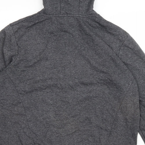 Primark Mens Grey Cotton Full Zip Hoodie Size 2XL - Global Supply
