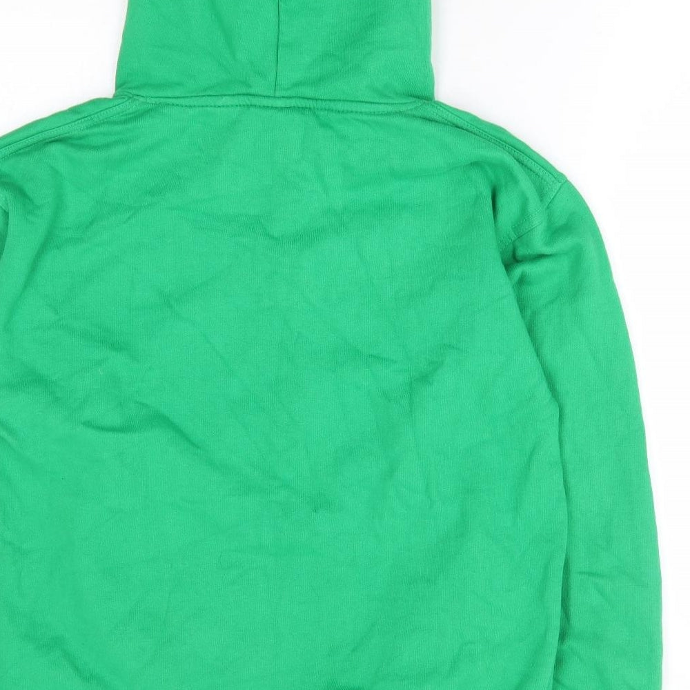 Oakridge Womens Green Cotton Pullover Hoodie Size M Pullover - Snowdon Wales