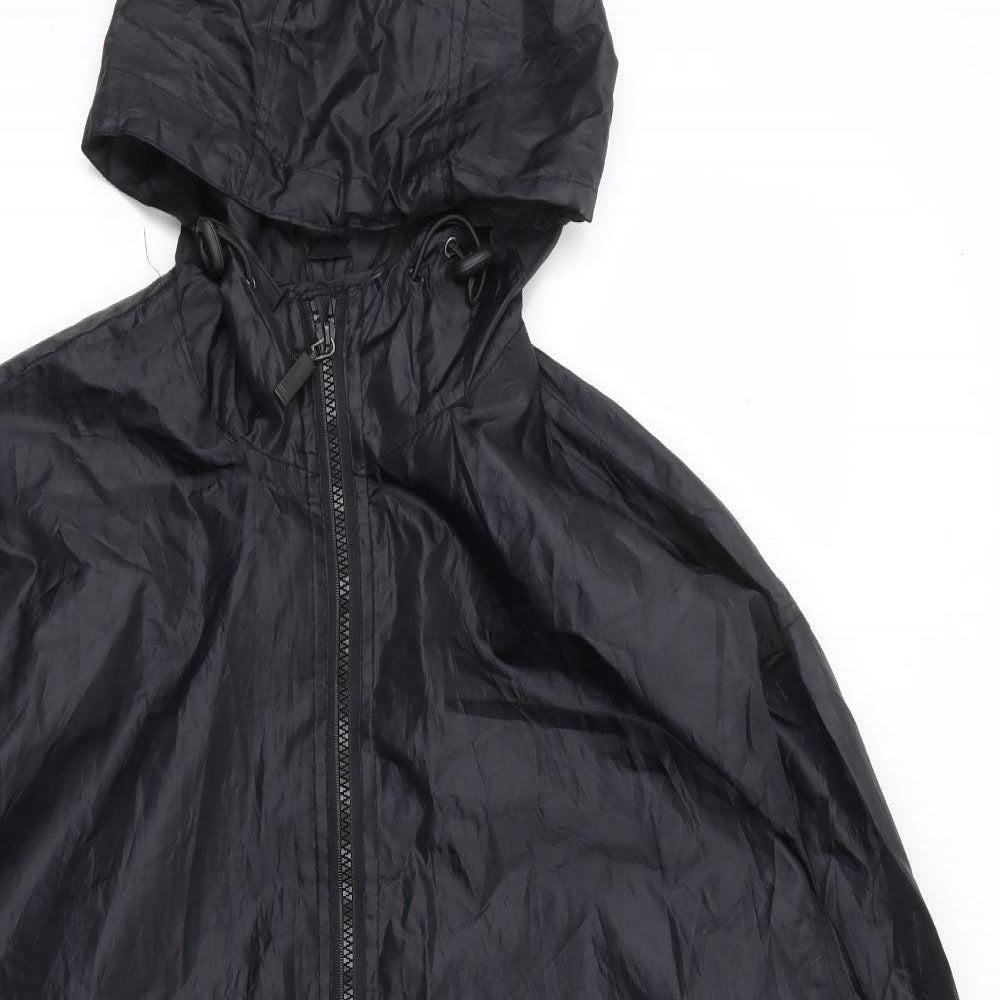 Kag in a Bag Mens Black Windbreaker Jacket Size XL Zip