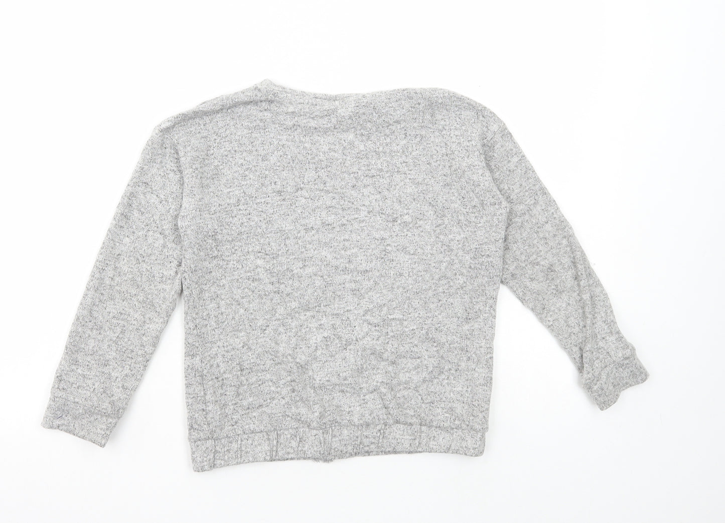 George Girls Grey Viscose Pullover Sweatshirt Size 6-7 Years Pullover - Los Angeles