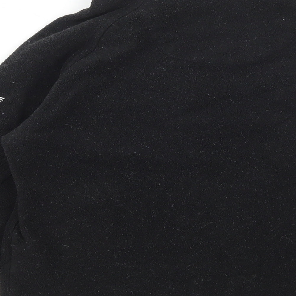Regatta Boys Black Polyester Full Zip Sweatshirt Size 3-4 Years Zip