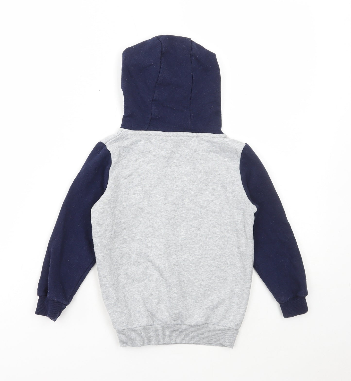 TU Boys Multicoloured Chevron Cotton Pullover Hoodie Size 4-5 Years Pullover - Mickey and Friends