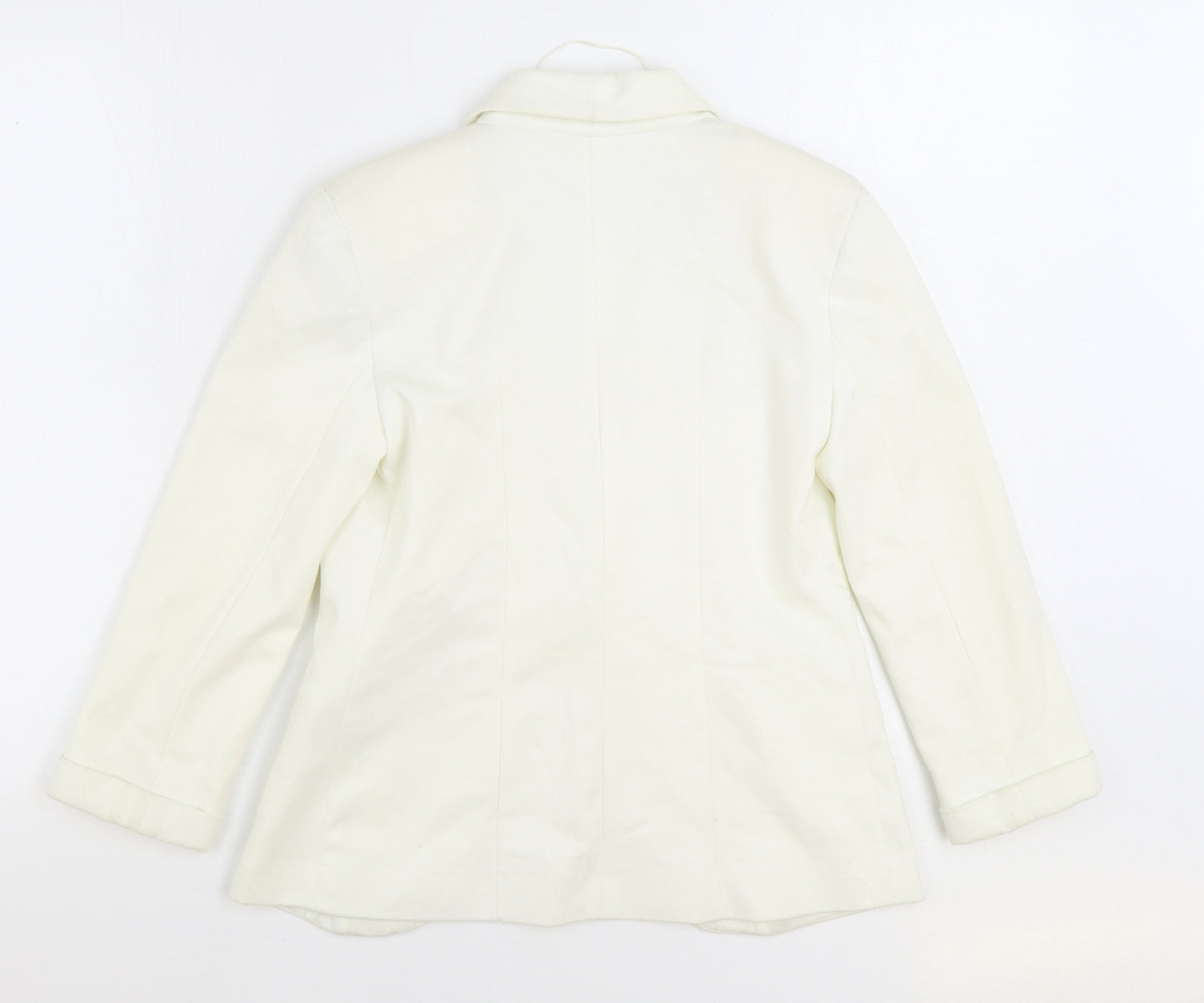 Miss Selfridge Womens White Jacket Blazer Size 6