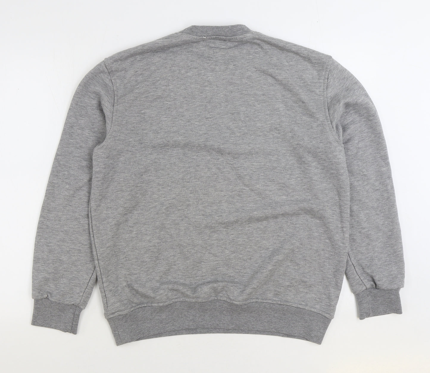 Sixth June Mens Grey Cotton Pullover Sweatshirt Size L