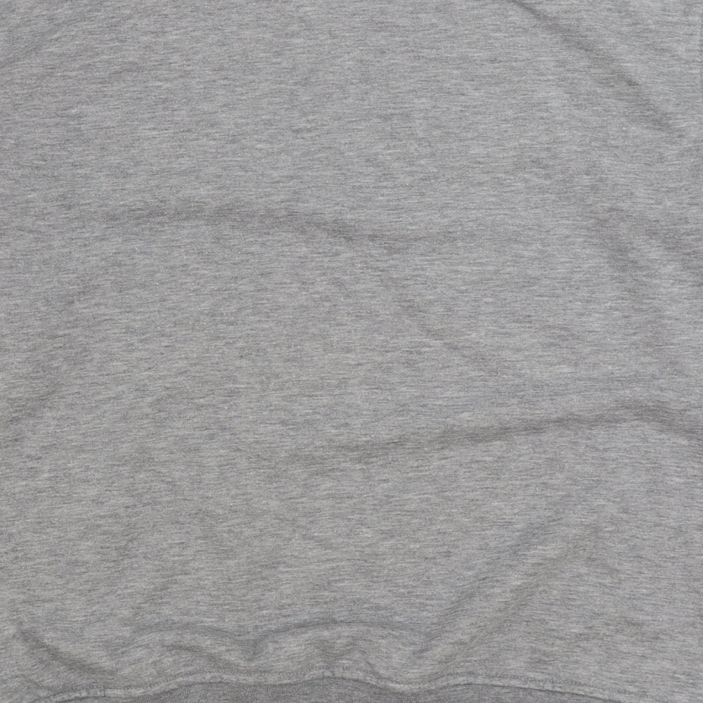 Sixth June Mens Grey Cotton Pullover Sweatshirt Size L