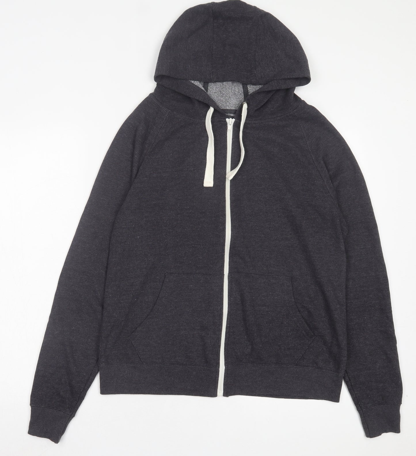 Atmosphere Womens Black Polyester Full Zip Hoodie Size 16 Zip