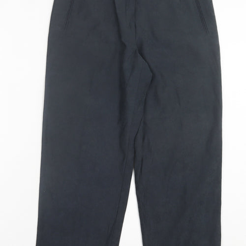 Bonita Womens Blue Polyester Trousers Size 12 L27 in Regular Buckle