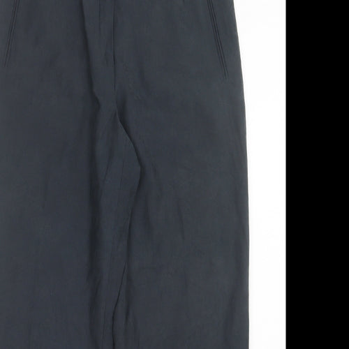 Bonita Womens Blue Polyester Trousers Size 12 L27 in Regular Buckle