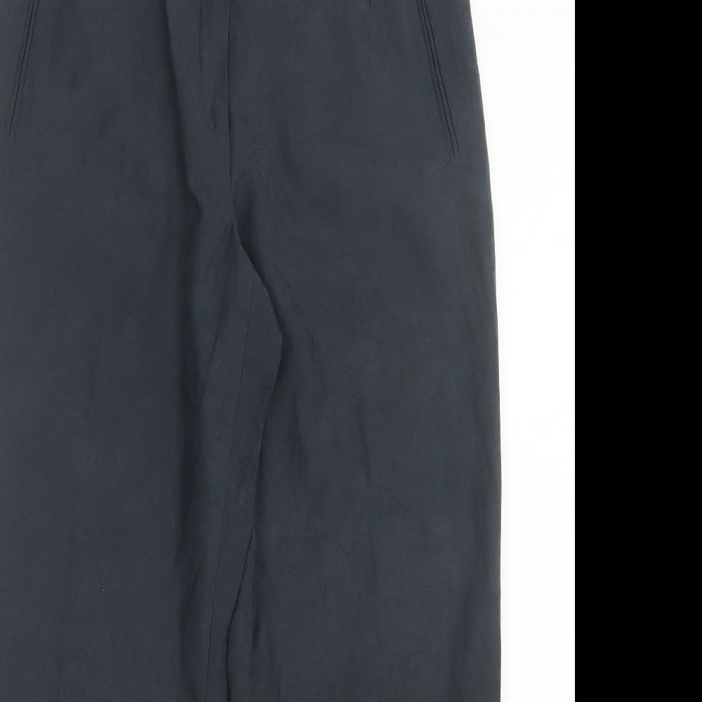 Bonita Womens Blue Polyester Trousers Size 12 L27 in Regular Buckle