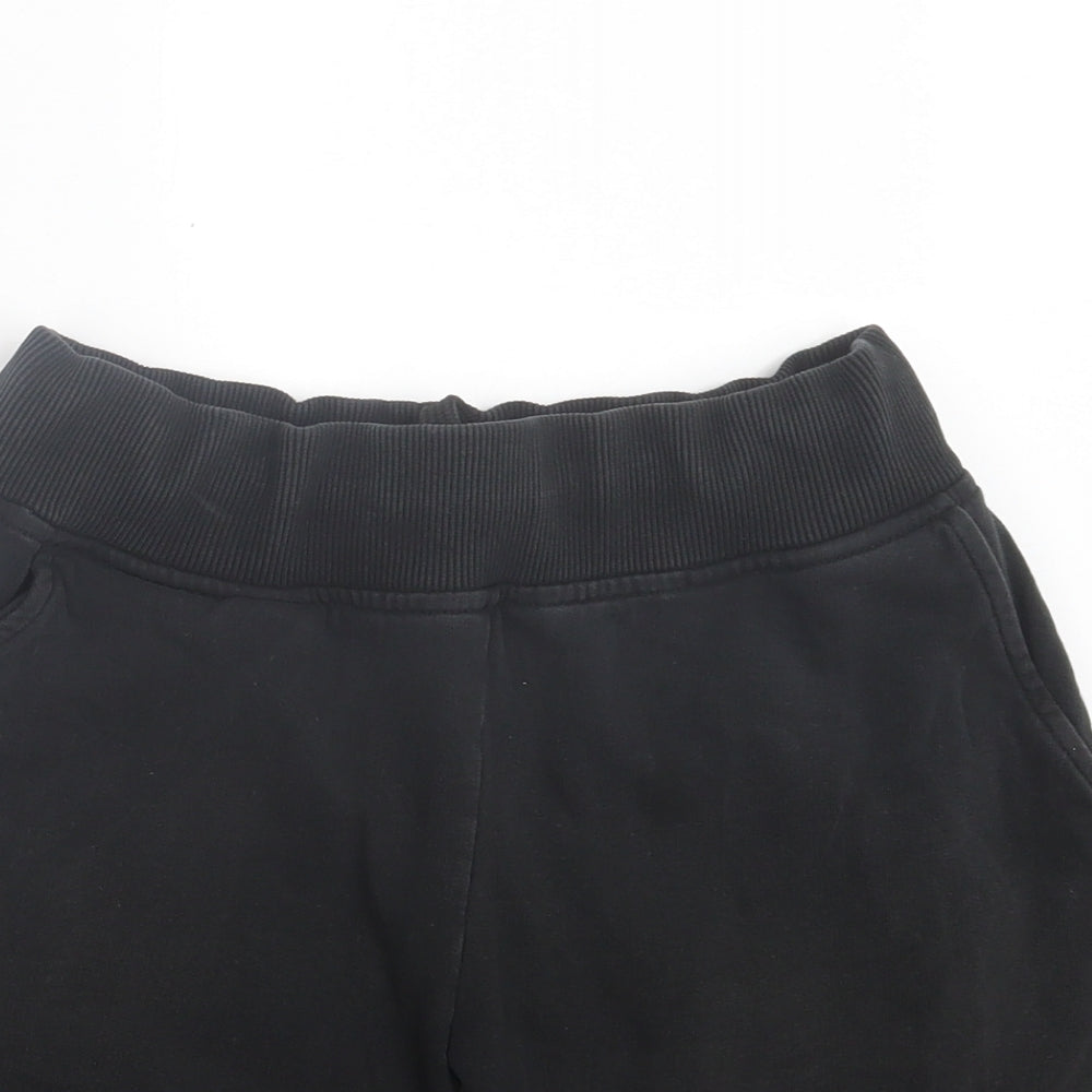 The North Face Boys Black Cotton Sweat Shorts Size 12 Years Regular