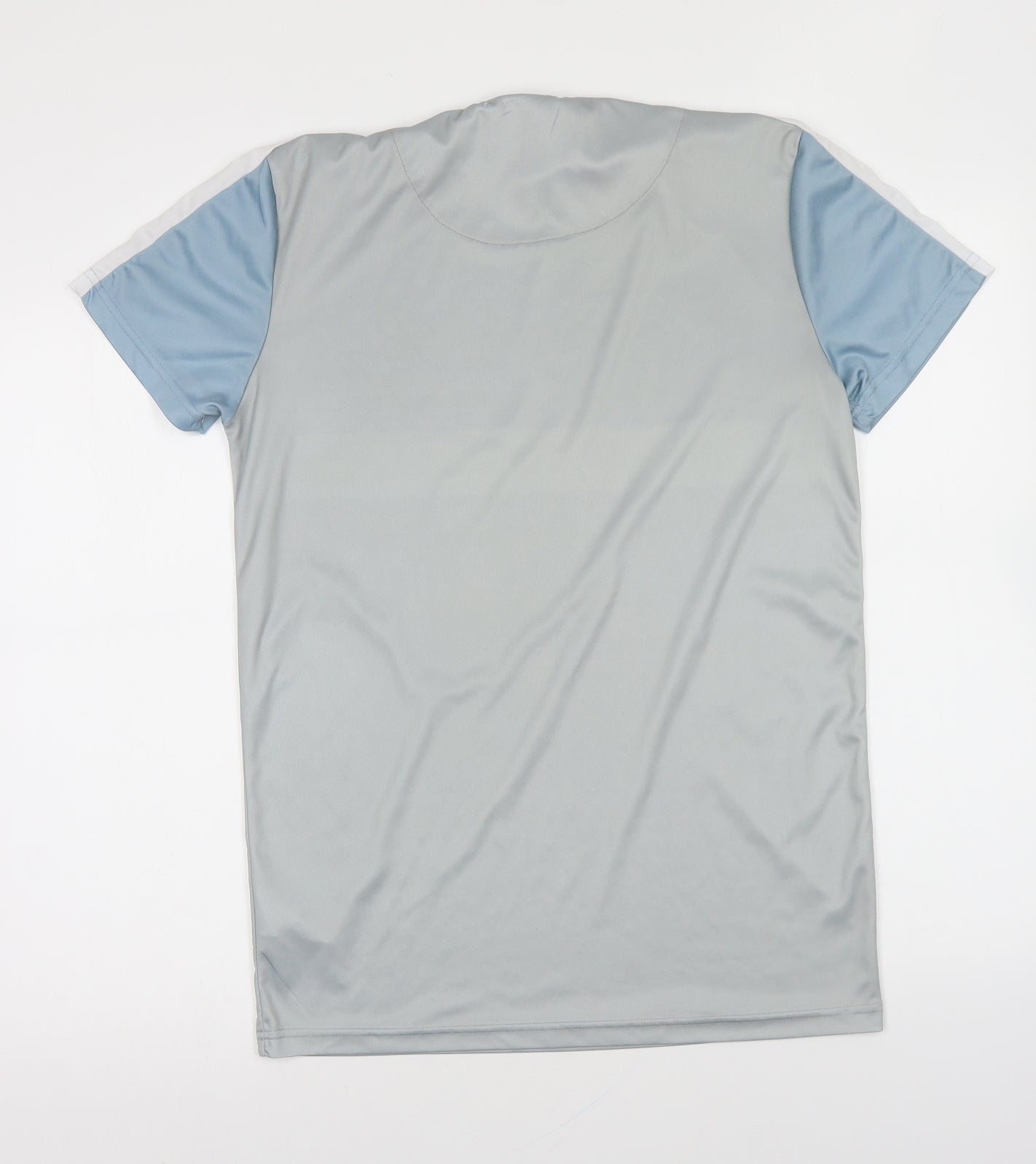 Beck & Hersey Mens Multicoloured Polyester T-Shirt Size M Round Neck