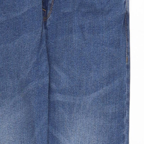 365 Womens Blue Cotton Skinny Jeans Size 34 in L26 in Regular Button