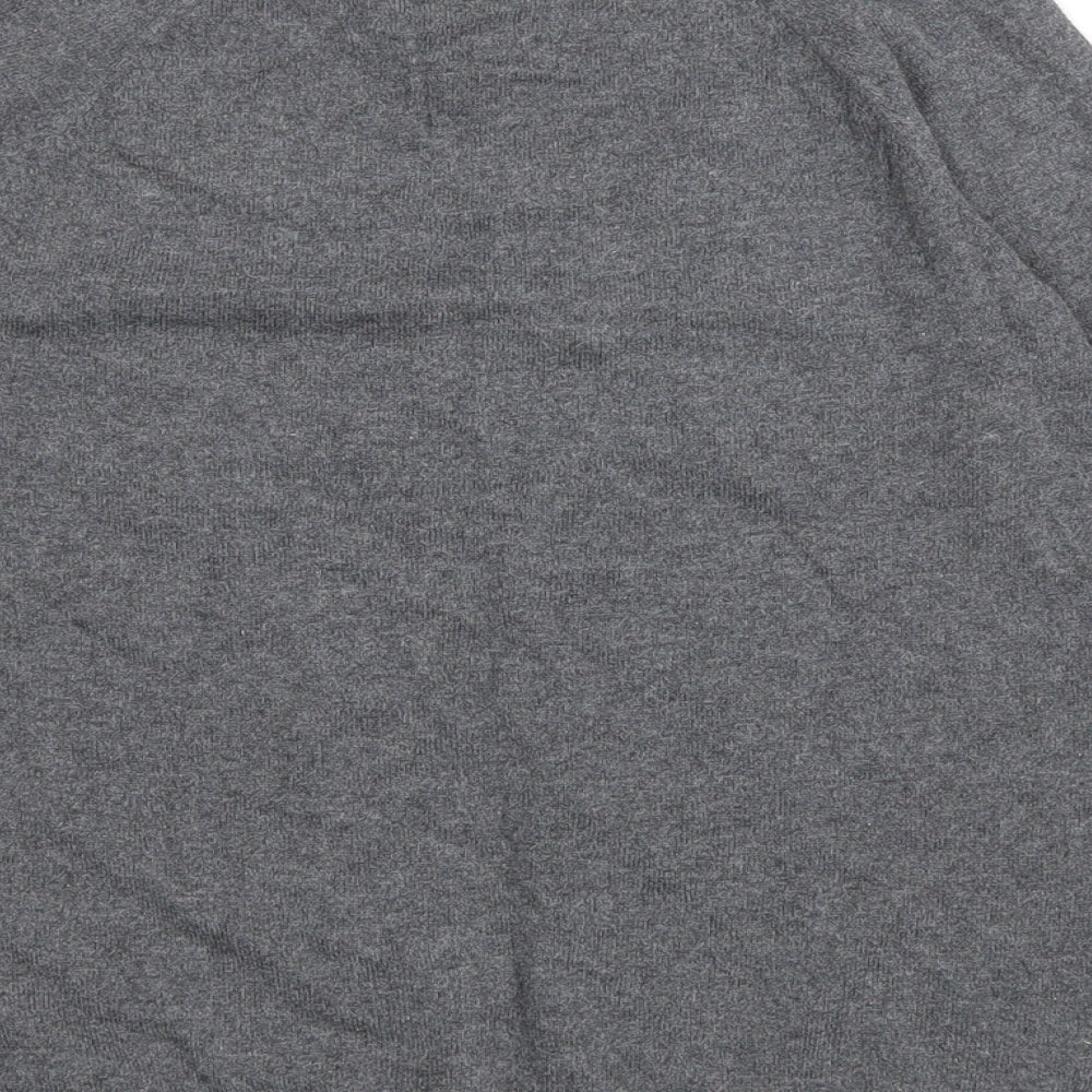 Gap Girls Grey Round Neck Polyester Pullover Jumper Size 10-11 Years Pullover - Love