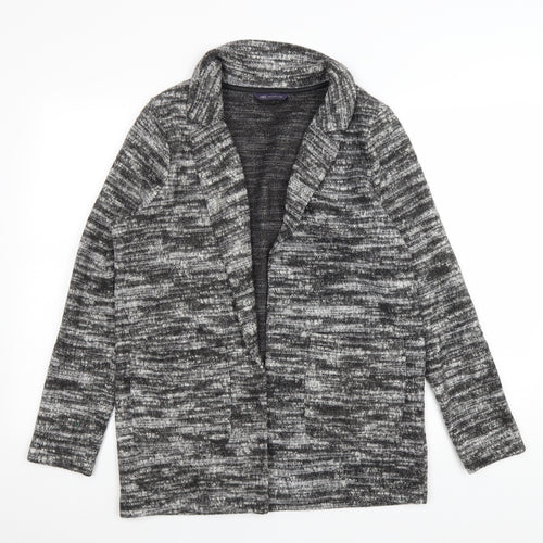 Marks and Spencer Womens Grey Jacket Size 10 Tie