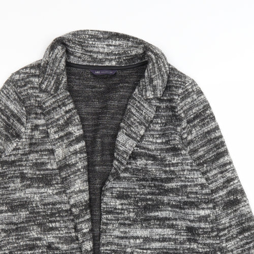 Marks and Spencer Womens Grey Jacket Size 10 Tie