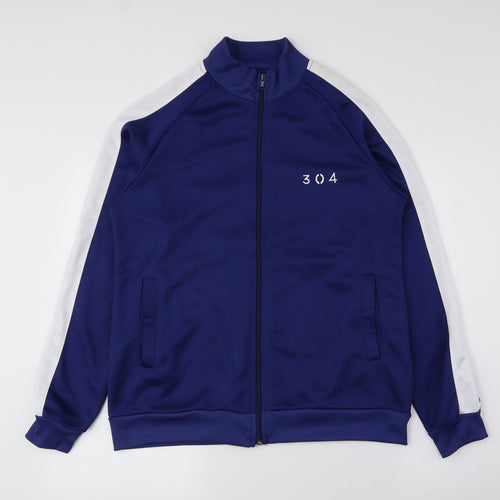304 Mens Blue Jacket Size S Zip