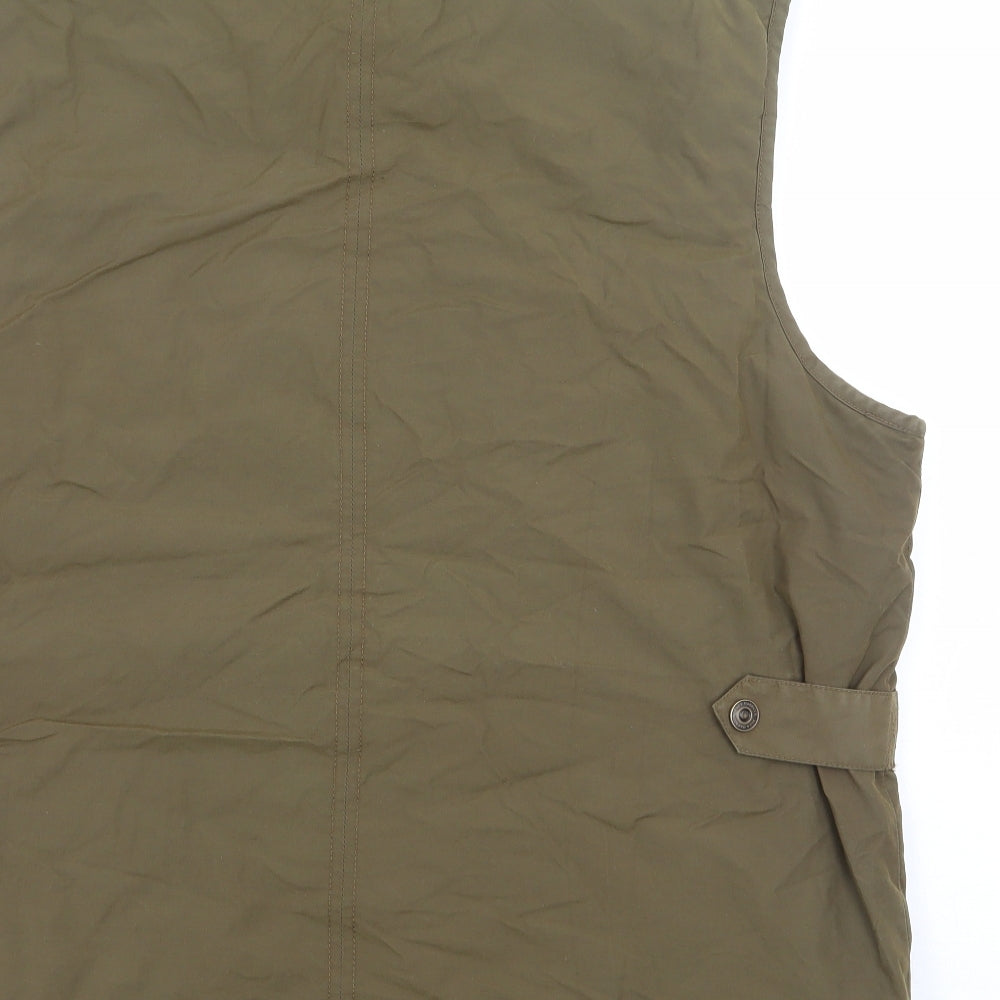 Blue Harbour Mens Green Gilet Jacket Size L Zip
