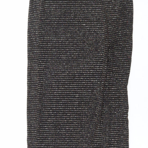 Miss Selfridge Womens Black Polyamide Maxi Skirt Size 4